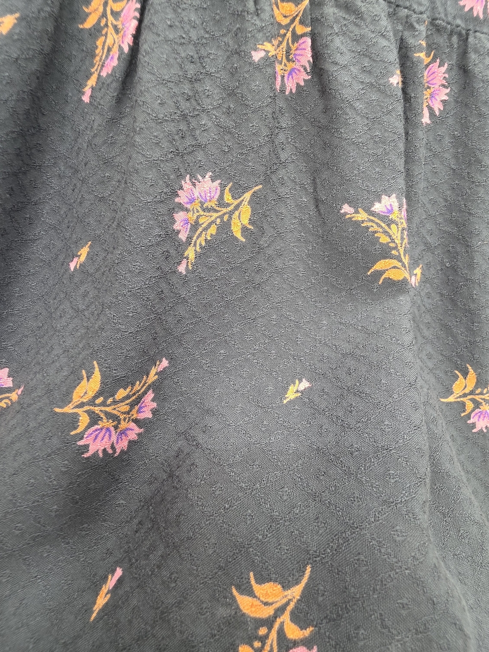 Urban Outfitters Mindy Floral Print Tiered Mini Dress - Picture 8 of 9